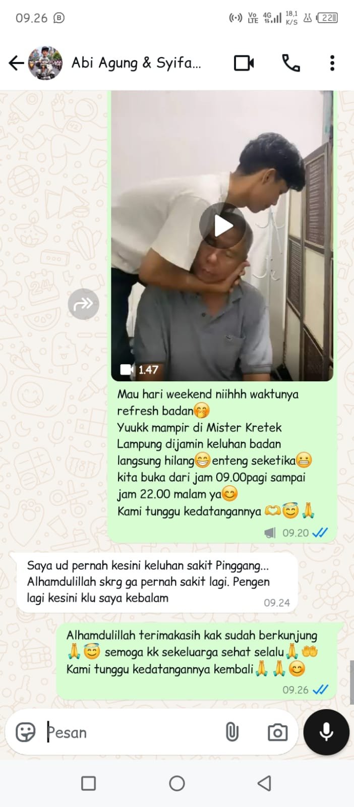 Testimoni (1)